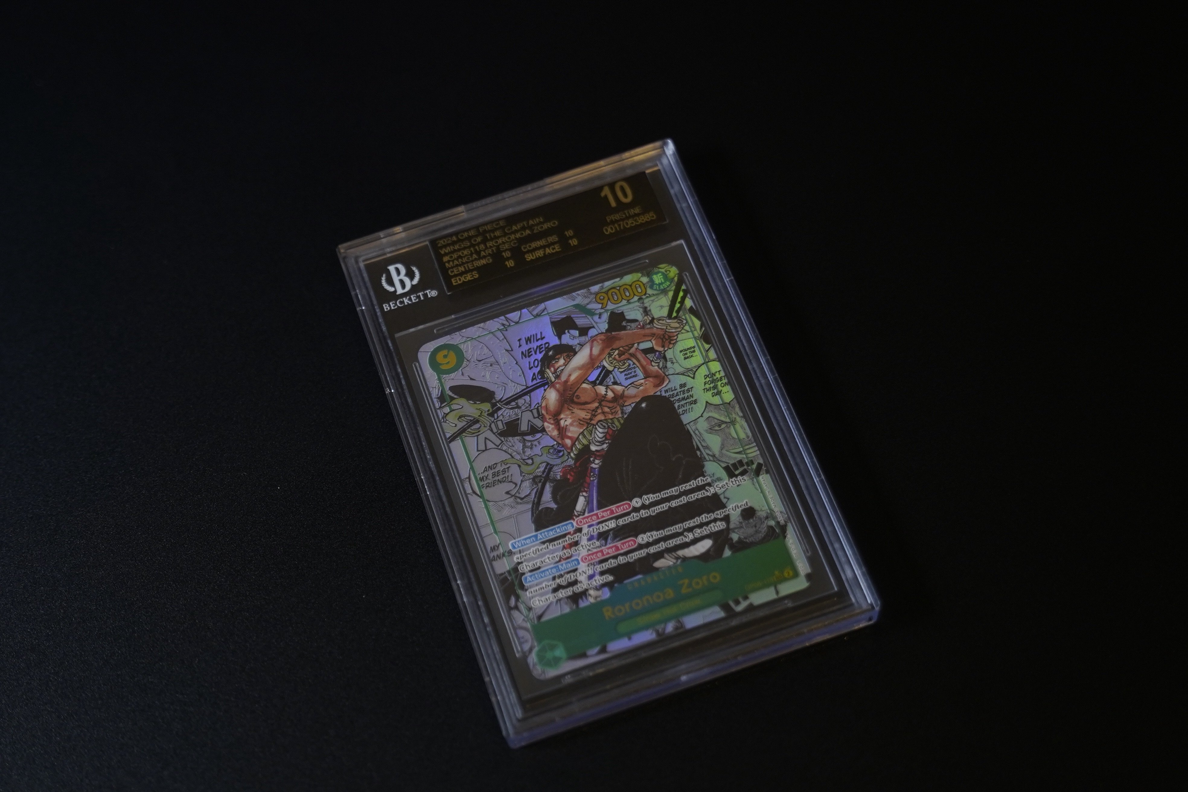 Roronoa Zoro BGS 10 Pristine